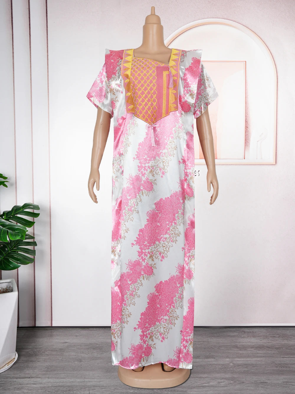 Elegant Tie Dye Kaftan
