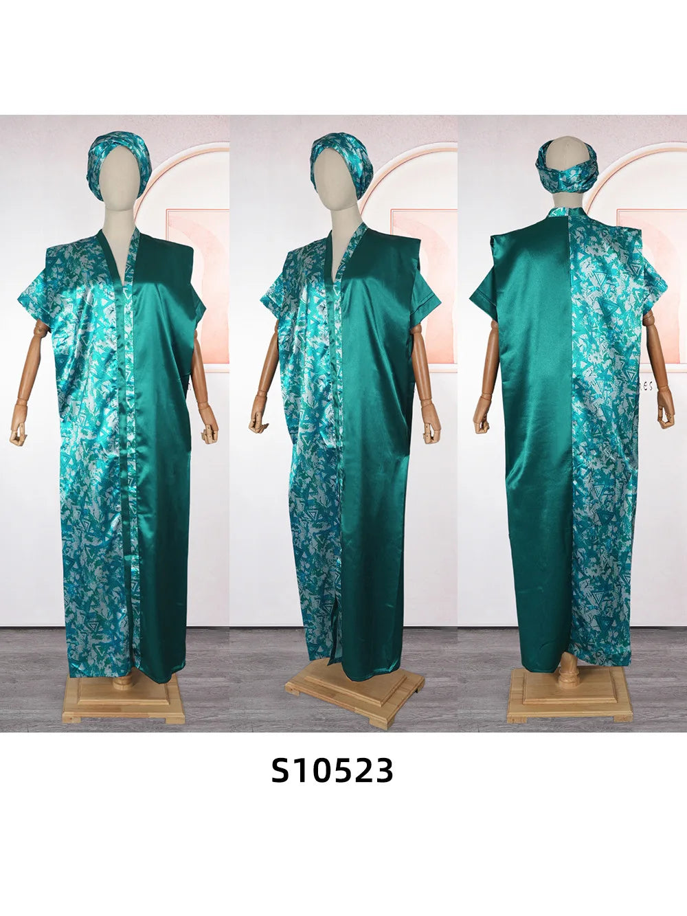 Luxurious Silk Kaftan