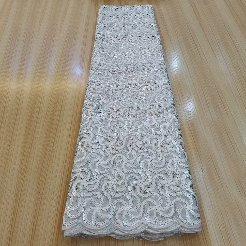 5 Yards Sequin Luxury Fabrics