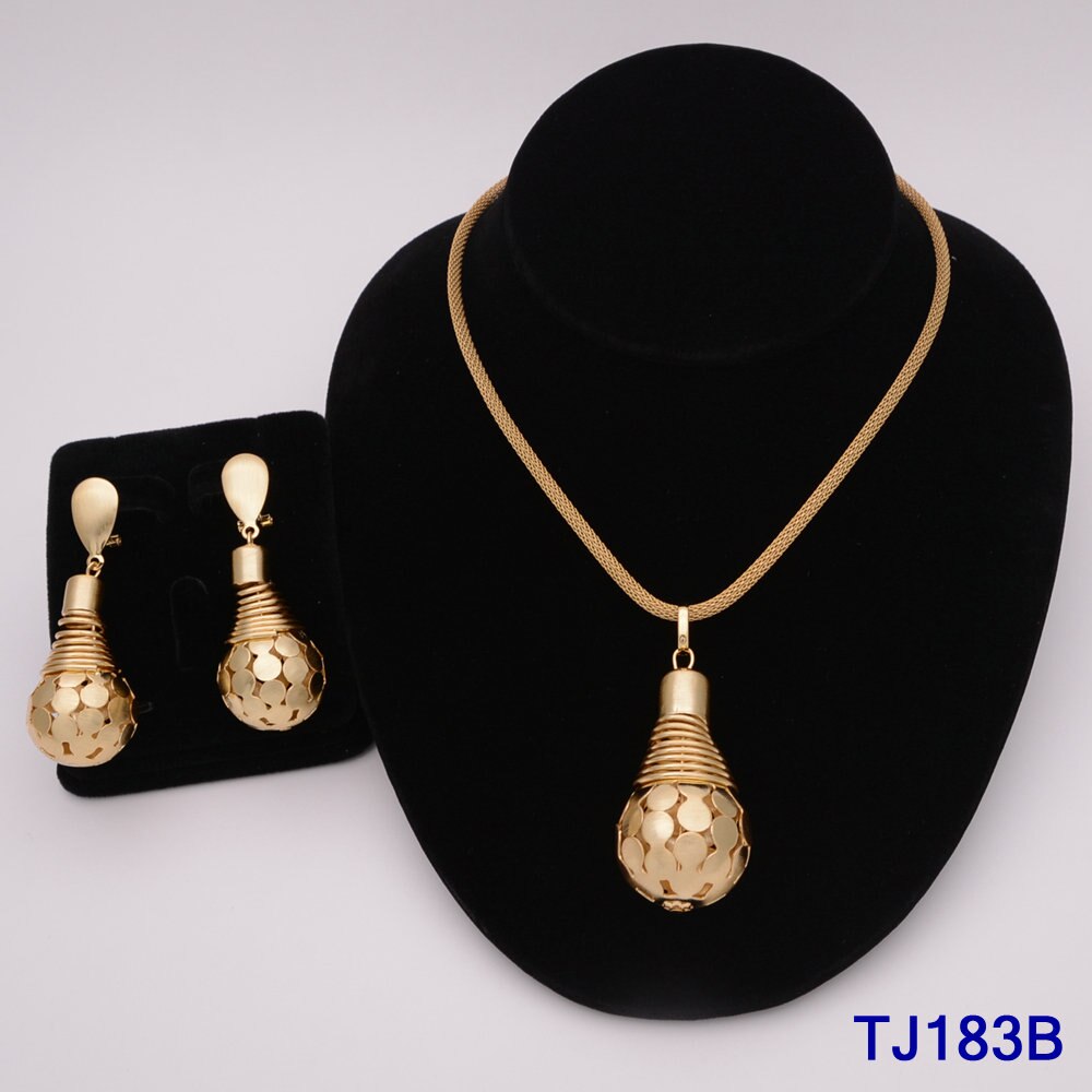 Jewelry Set Dubai Gold Color