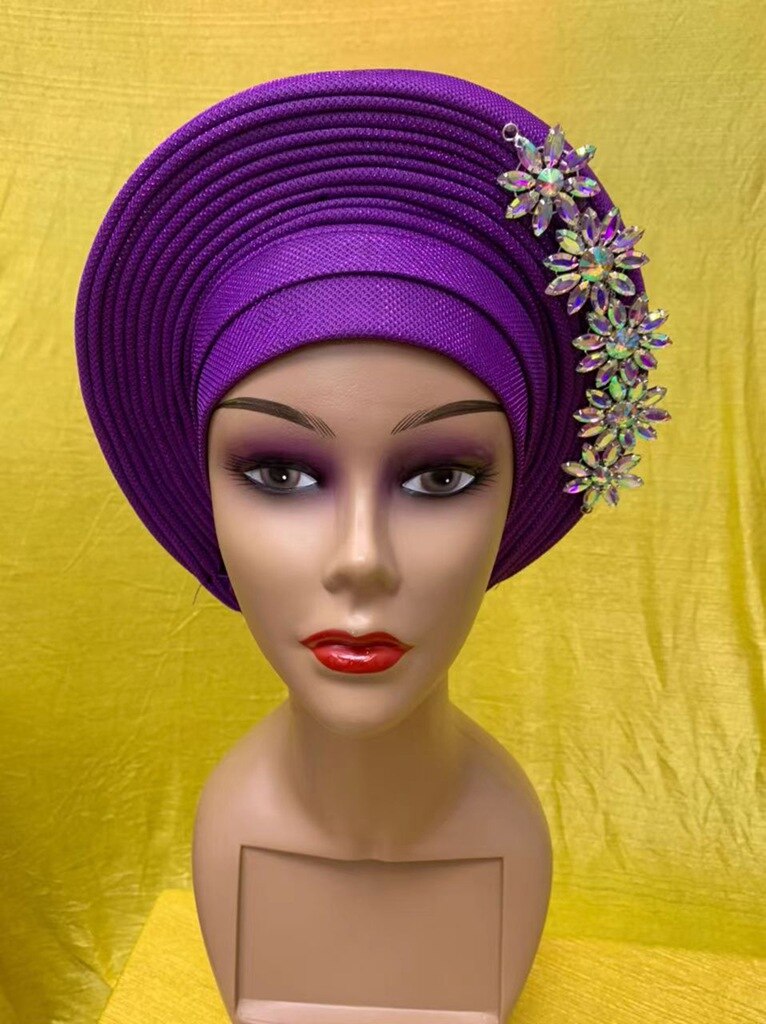 Turban Headtie With Stones