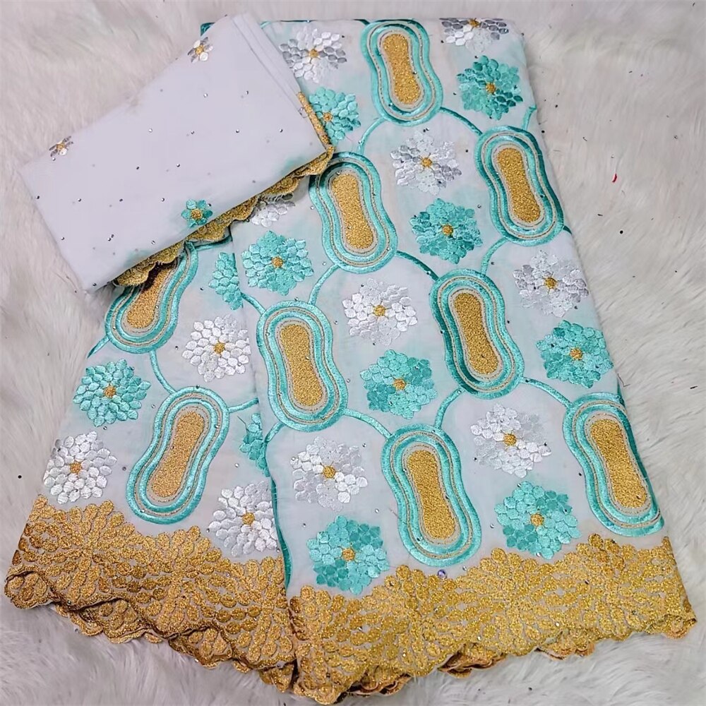 Lace Fabric Rhinestone 5 X 2 Yards