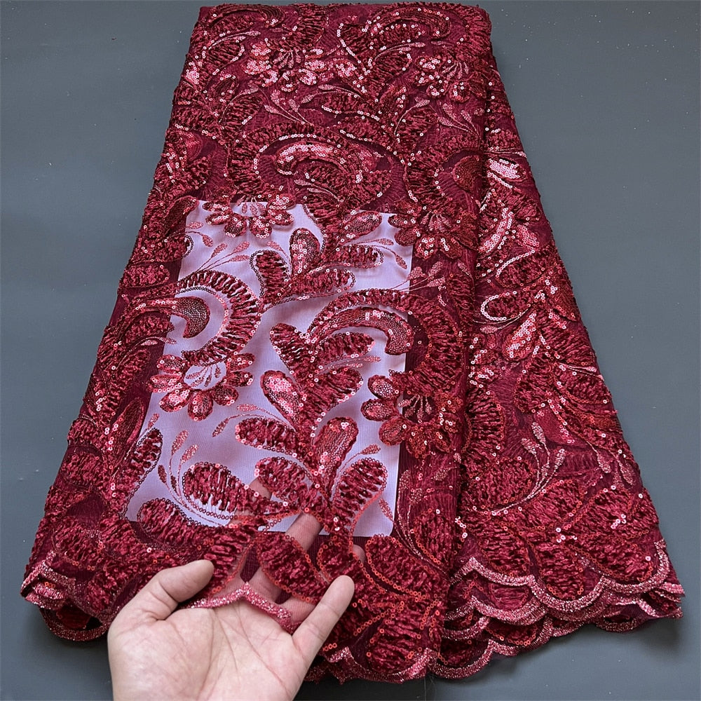 Lace Fabric 5 Yards