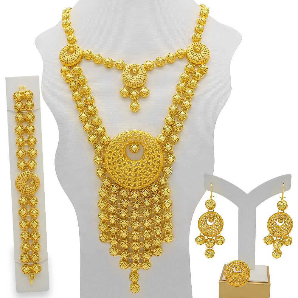 Dubai Gold Jewelry Sets