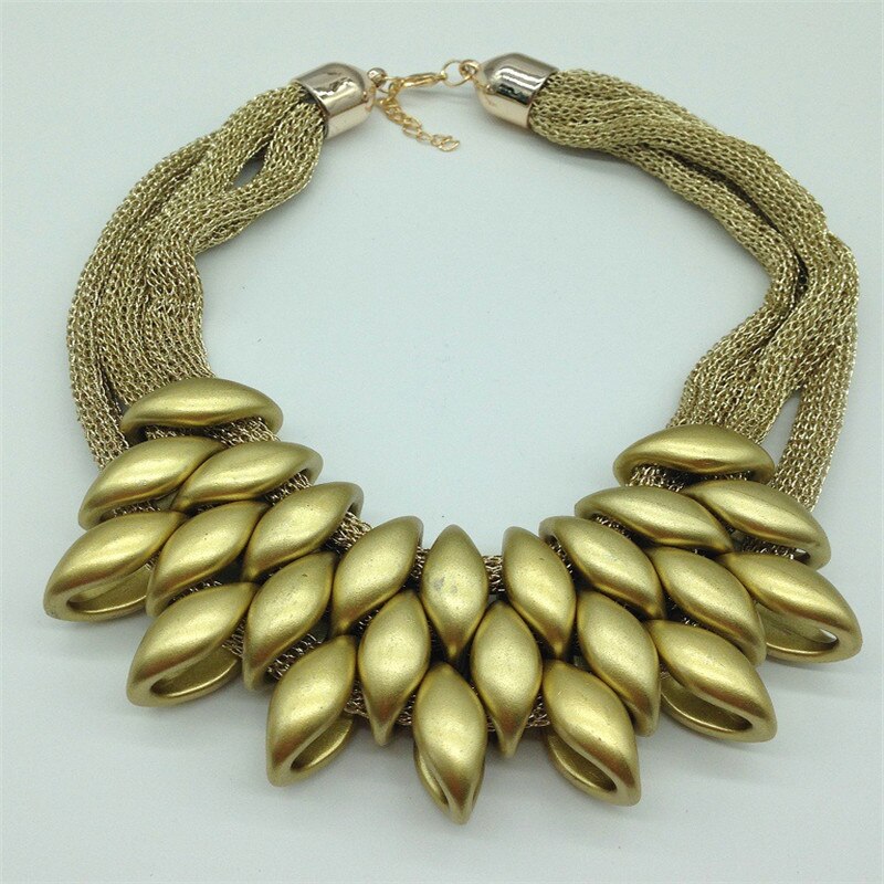 ✨ Gold Acrylic Swan Neck Necklace – Elegant Statement Jewelry for Women
Turn heads with this Gold Acrylic Necklace, designed with a graceful swan neck silhouette that flatters the neckline and adds instant sophistication to any outfit. The lightweight, glossy acrylic finish offers a luxurious gold shine without the weight, making it perfect for all-day wear.
Whether you're styling it for a wedding, dinner party, or formal occasion, this bold yet refined necklace brings a modern edge to traditional glamour.