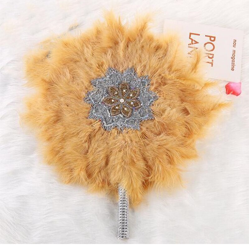 Turkey Feather Fan