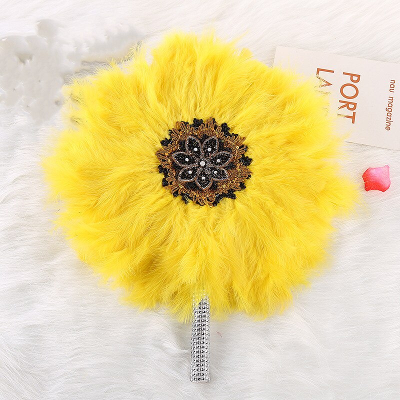Turkey Feather Fan