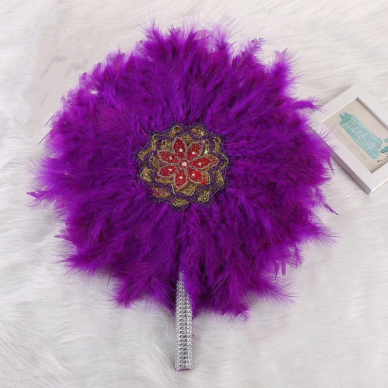 Turkey Feather Fan