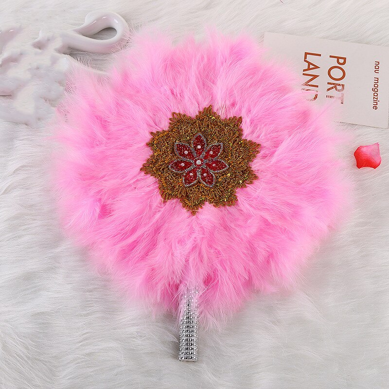 Turkey Feather Fan