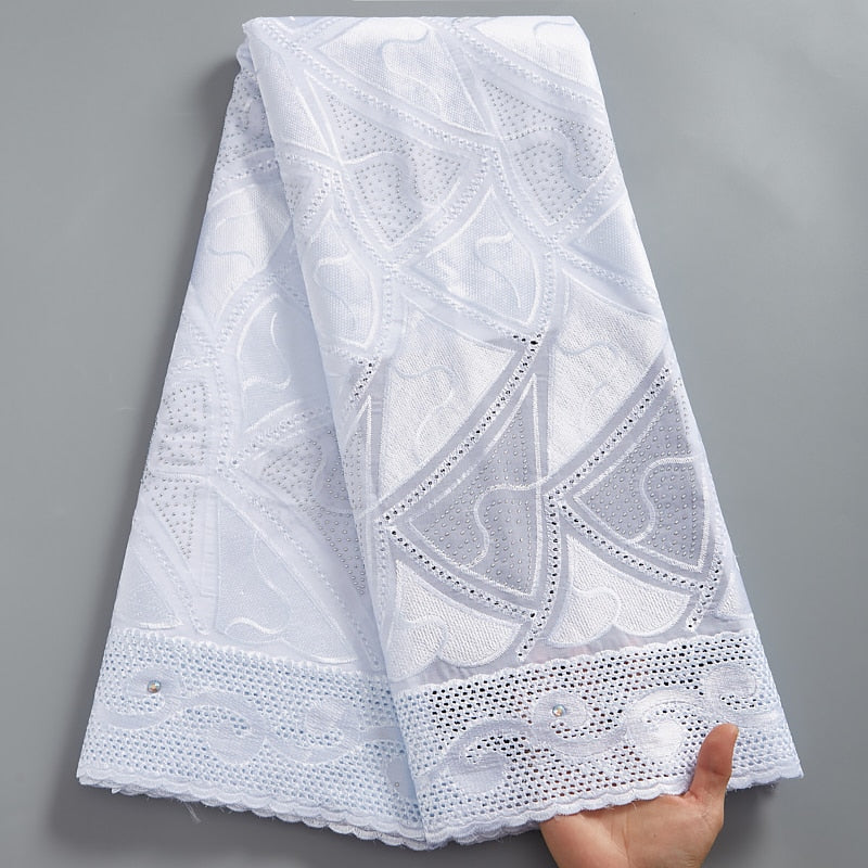 Lace Fabric With Stones
