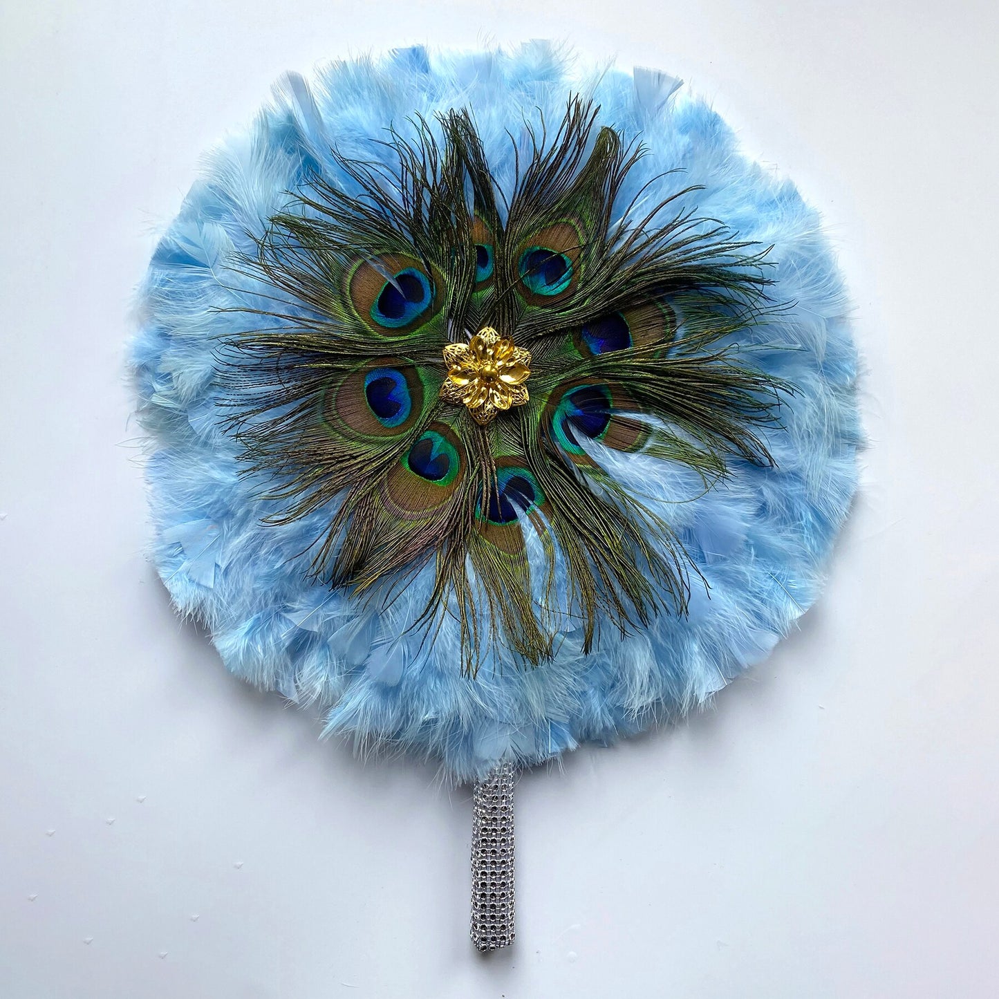 Turkey Feather Fan