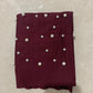 Cotton Turban Hijab Beading Headscarf