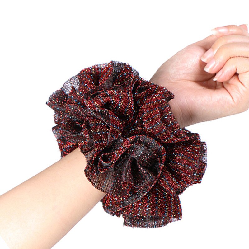 Satin Braided HeadBand With Sequins