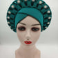 Turban with Accesory Attachment