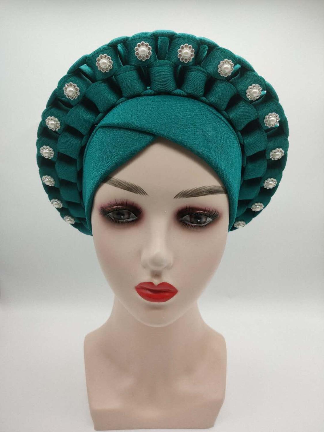 Turban with Accesory Attachment