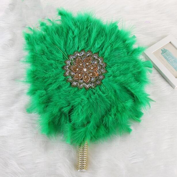 Turkey Feather Fan