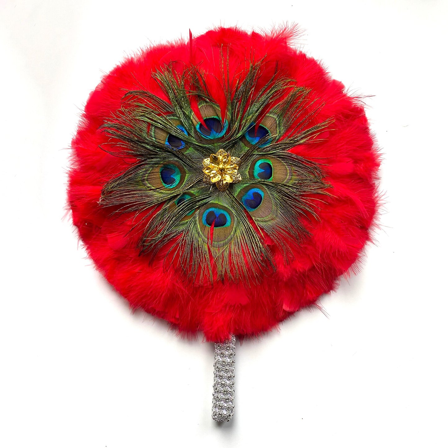 Turkey Feather Fan