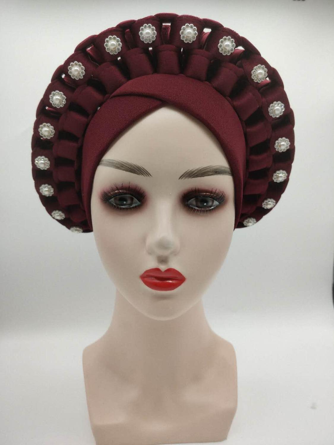 Turban with Accesory Attachment