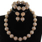 Silver/Gold Beads Jewelry