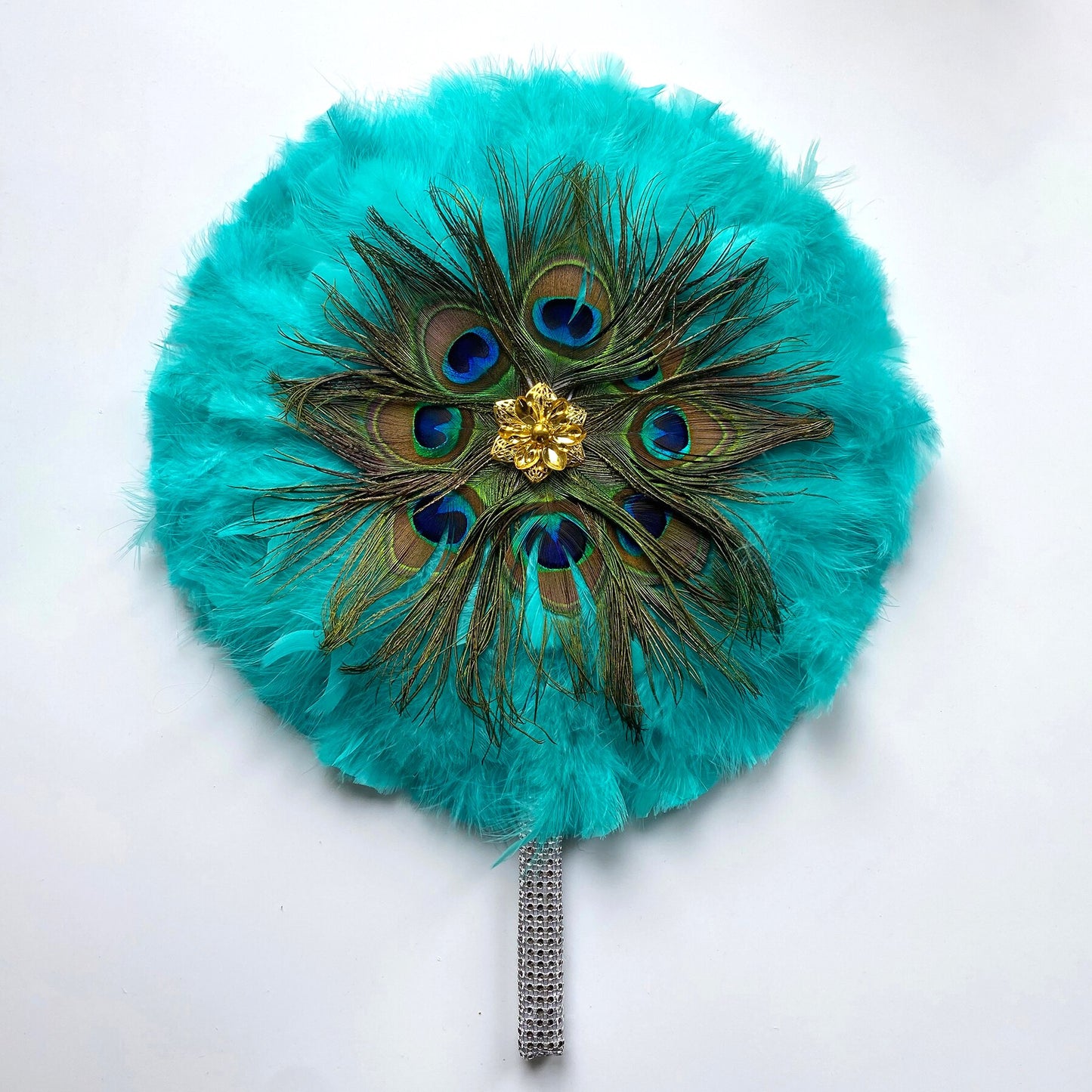 Turkey Feather Fan