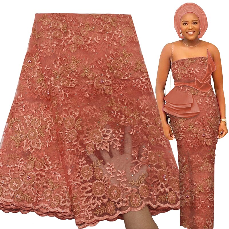 Embroidery Asoebi French Tulle Lace Material