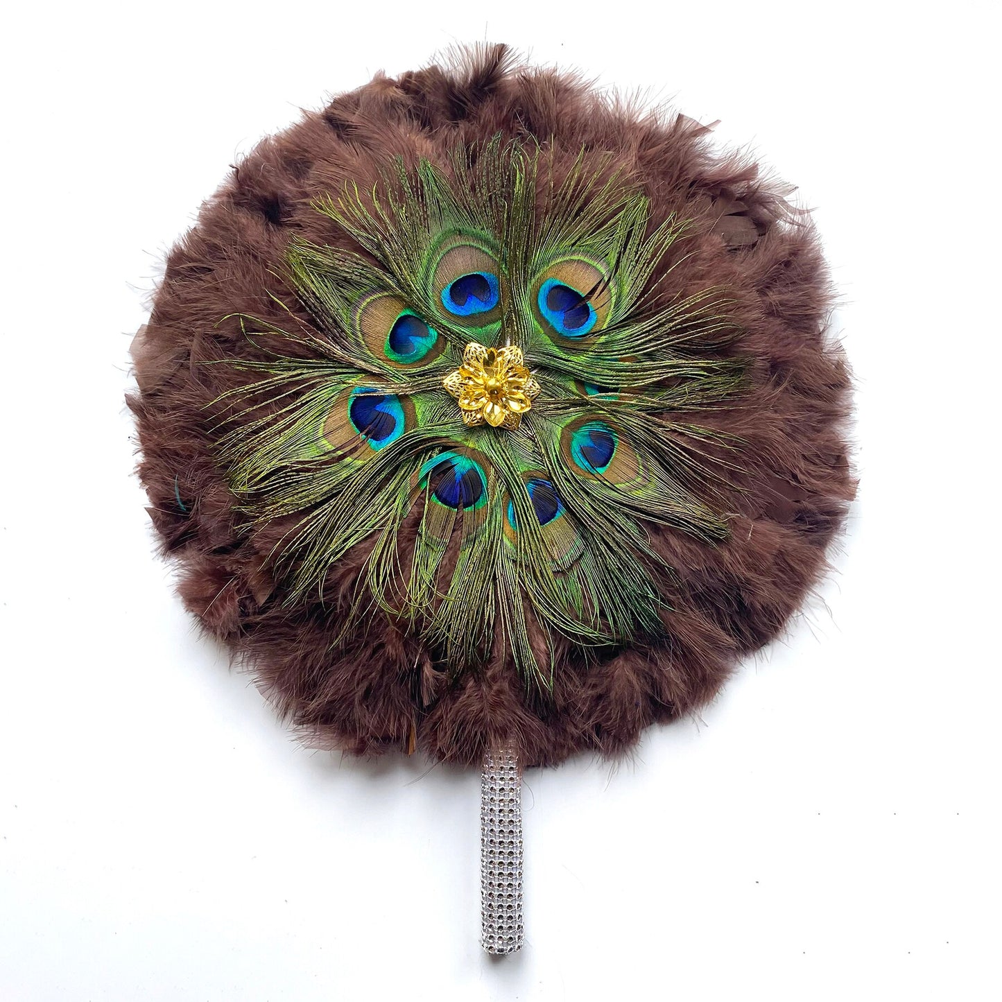 Turkey Feather Fan