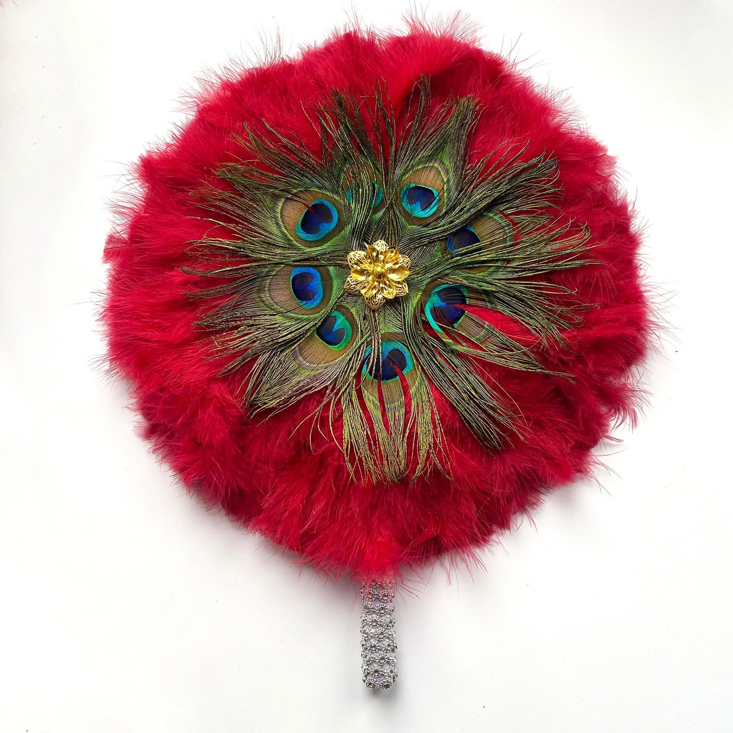 Turkey Feather Fan