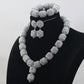 Silver/Gold Beads Jewelry