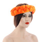 Satin Braided HeadBand With Sequins