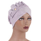 Shimmer Turban Cap