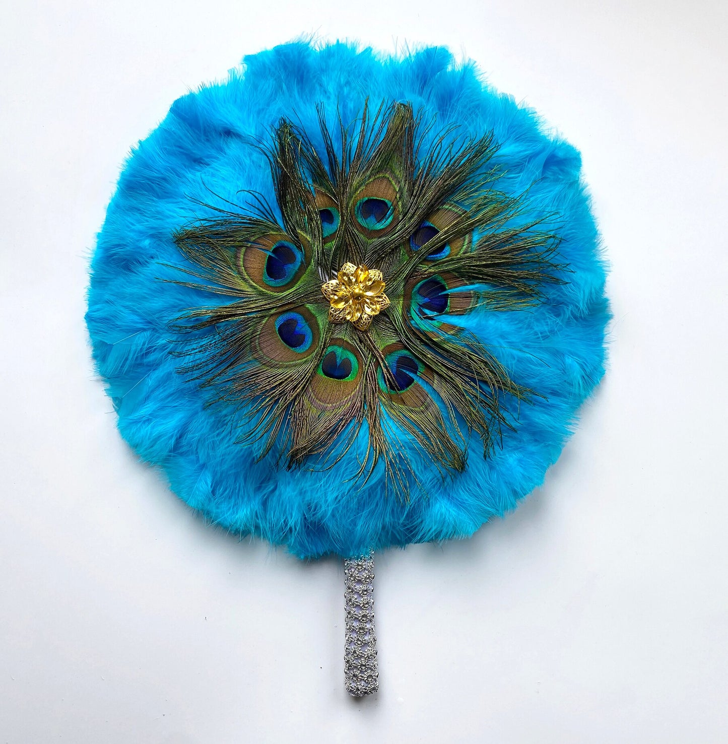 Turkey Feather Fan