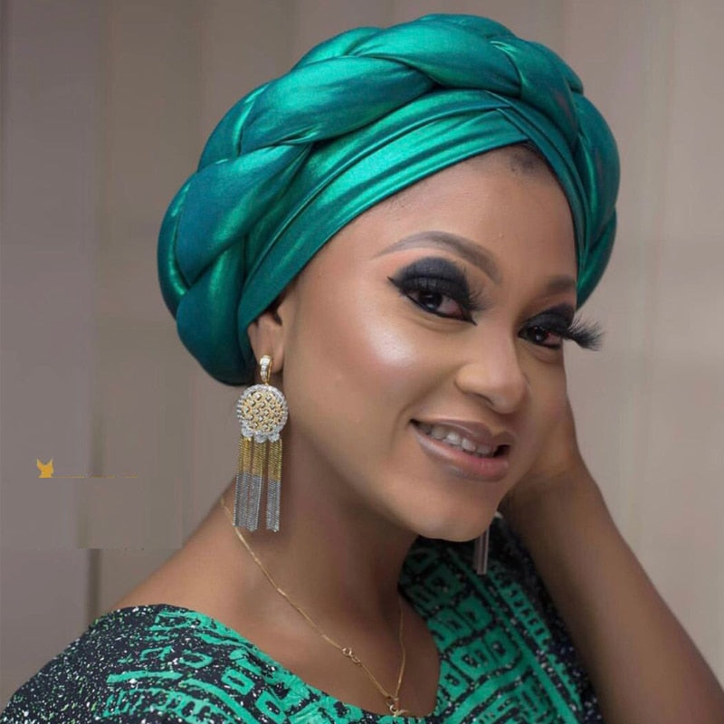 Braided Turban Cap