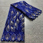 Royal Blue Asoebi Dress | Nigerian Lace Style - PhoenixGoods