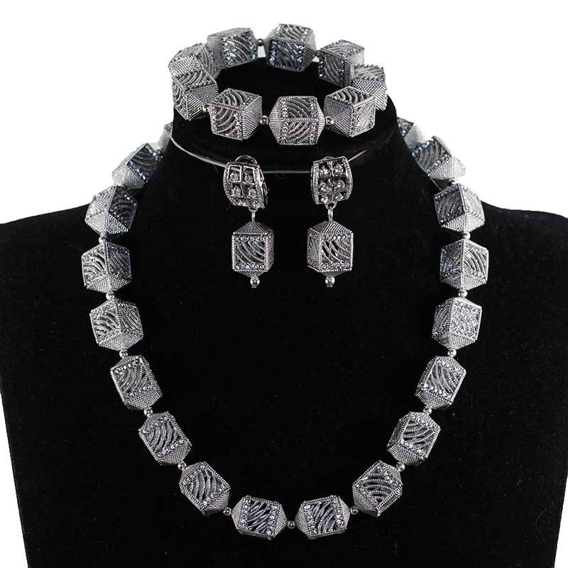 Silver/Gold Beads Jewelry