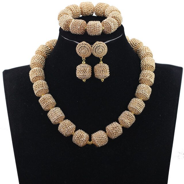 Silver/Gold Beads Jewelry