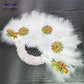 Feather Fan With Stones