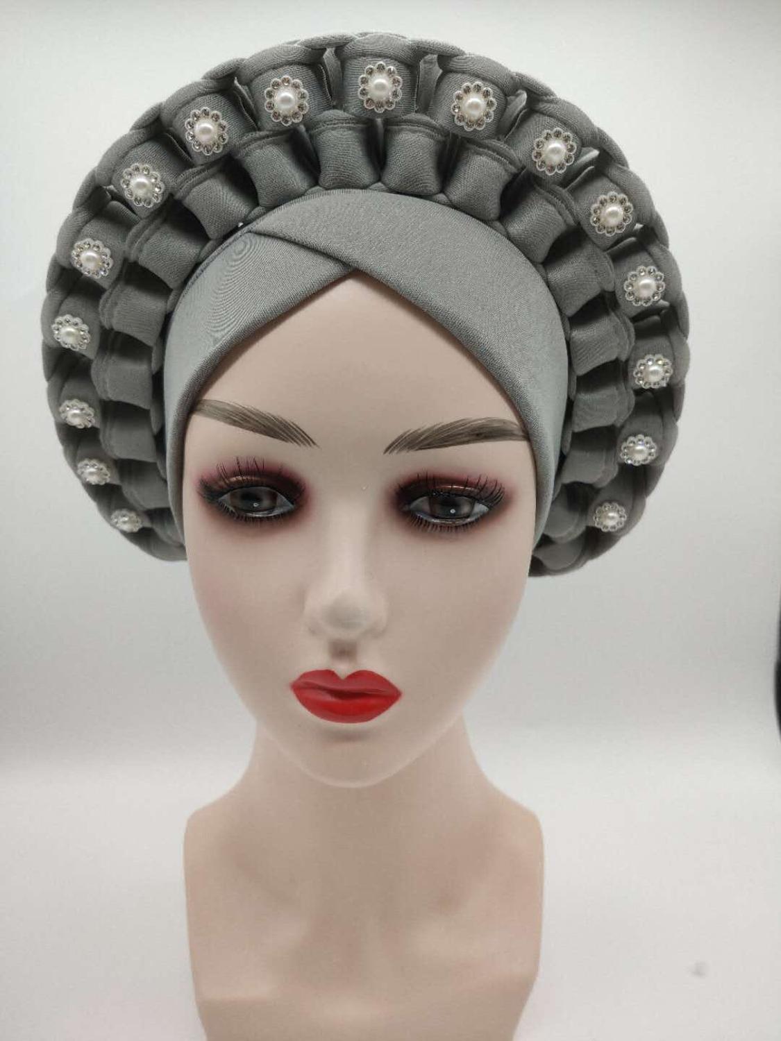 Turban with Accesory Attachment
