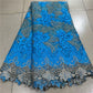 Royal Blue Asoebi Dress | Nigerian Lace Style - PhoenixGoods