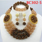 Wedding Coral Beads Jewelry Set