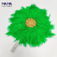 Feather Fan With Stones