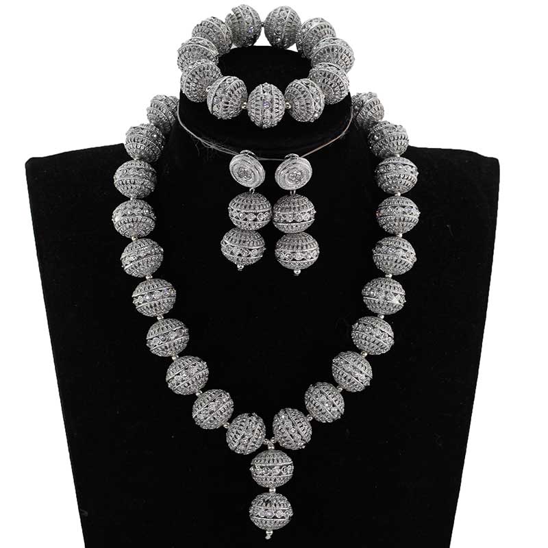 Silver/Gold Beads Jewelry