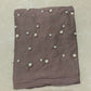 Cotton Turban Hijab Beading Headscarf