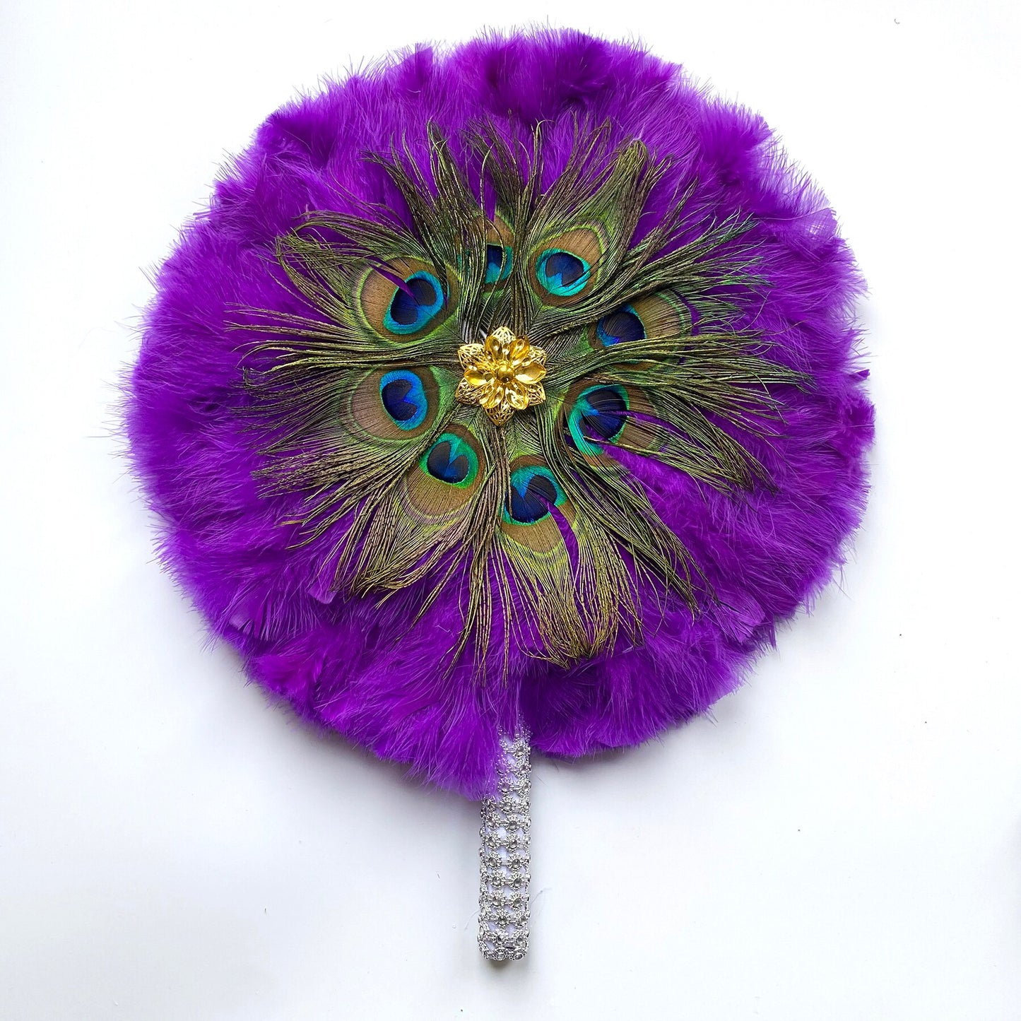 Turkey Feather Fan
