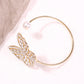 Fashion Rhinestone Big Butterfly Cuff Bracelet For Women Etrendy New Style Personality Bracelets &amp; Bangles