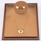 Brazilian Gold Plated Jewelry Sets Italian Style Luxury Pendant