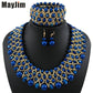 Handmade Beaded Dubai Jewelry sets Vintage