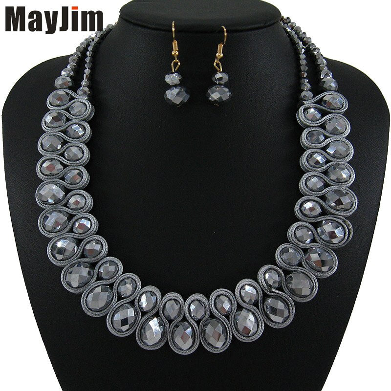 Handmade Crystal Bead Jewelry set