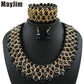Handmade Beaded Dubai Jewelry sets Vintage