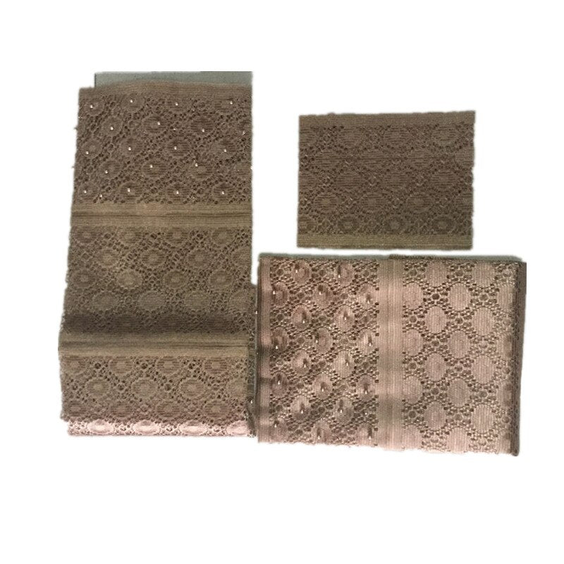 Beaded Aso Oke Gele Headtie