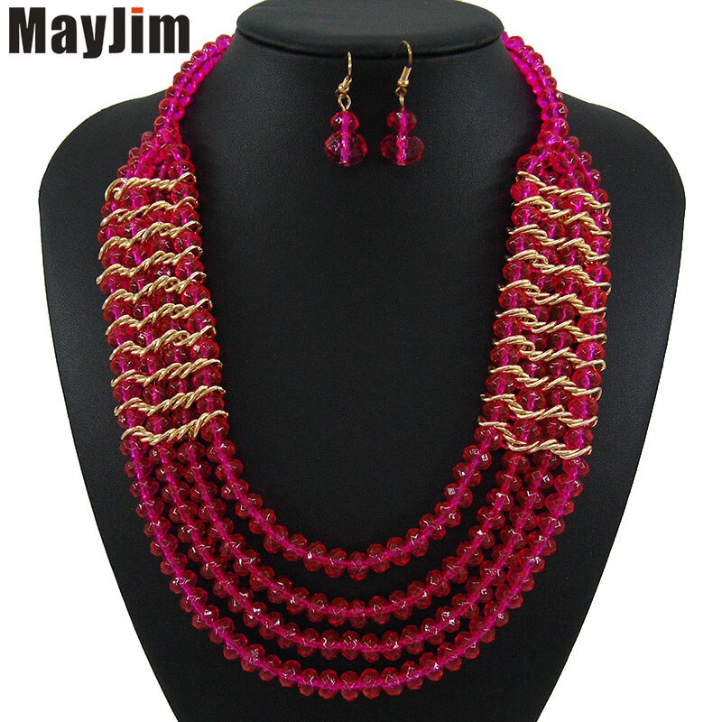 Multi layer chain jewelry Vintage Set